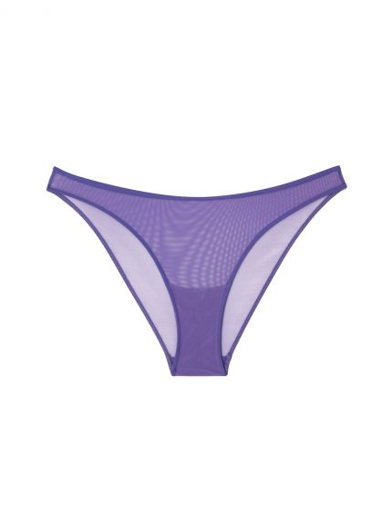 Mesh Bikini Briefs Lilac