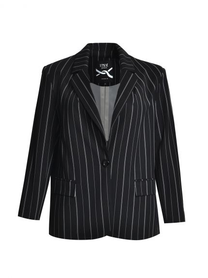 Pinstripe blazer