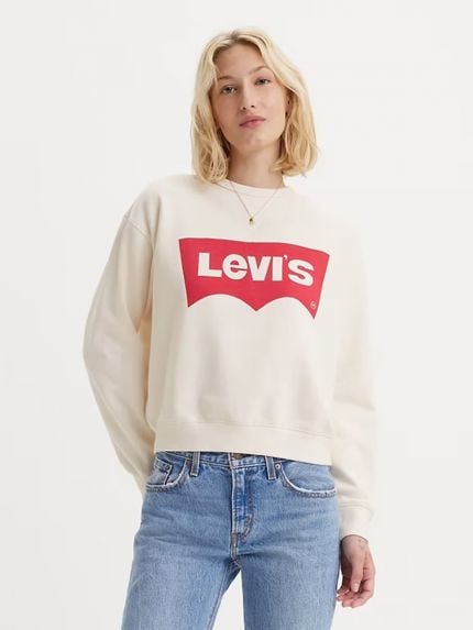 Graphic signature crewneck sweatshirt