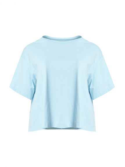 Basic βαμβακερό t-shirt
