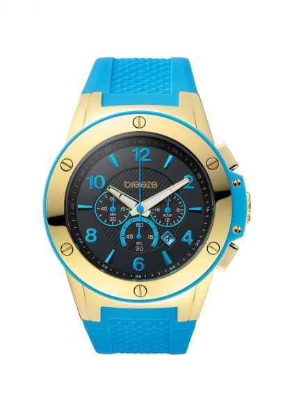 Ρολόι Cool Navy Chrono Blue Rubber Strap