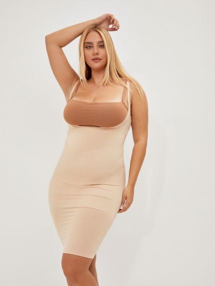 Shapewear slip dress