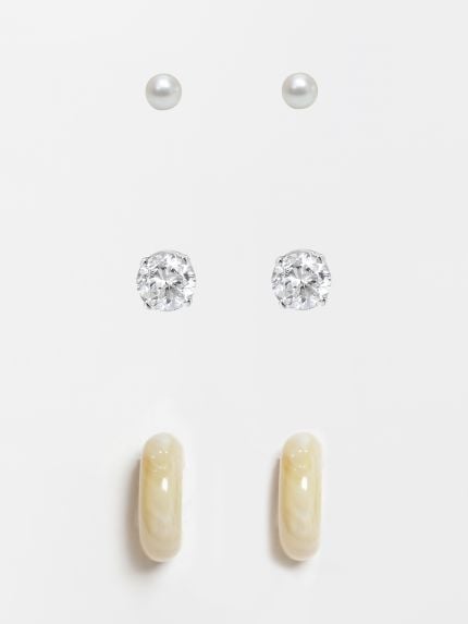 Timeless Neutrals earring set 