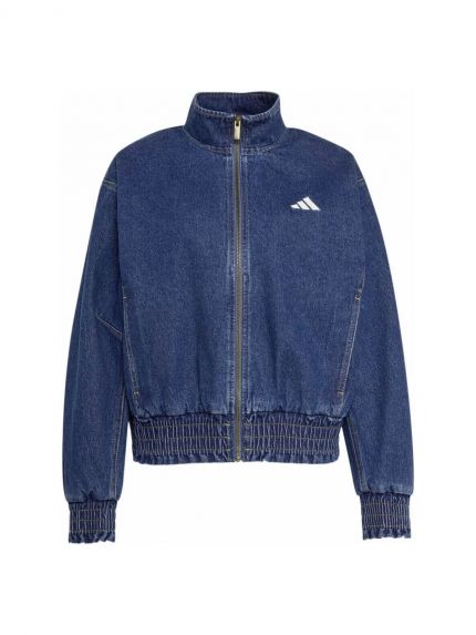 Stadium Washed Denim Loose Fit Jacket