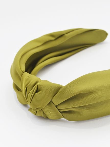 Taffeta knotted headband