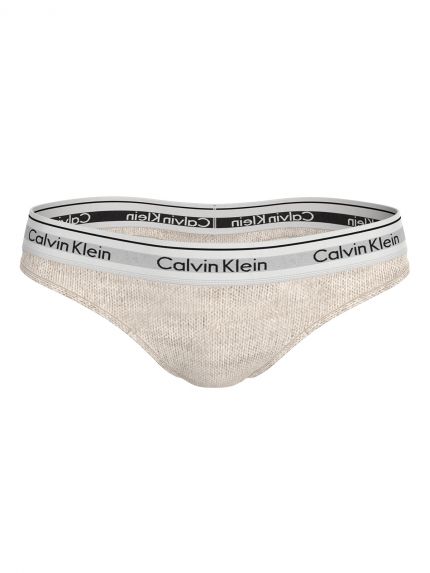Thong Modern Cotton in Oatmeal Heather
