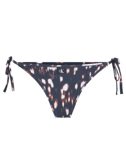 Tie Side Bikini Bottoms - CK Monogram