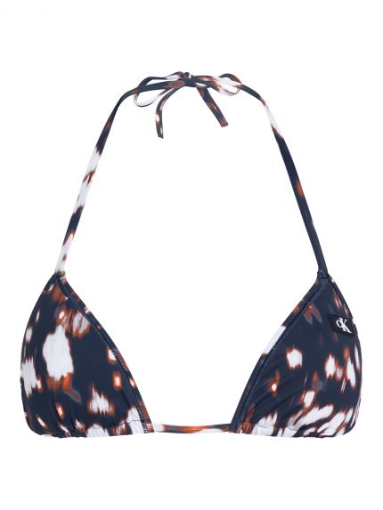 Triangle Bikini Top - CK Monogram