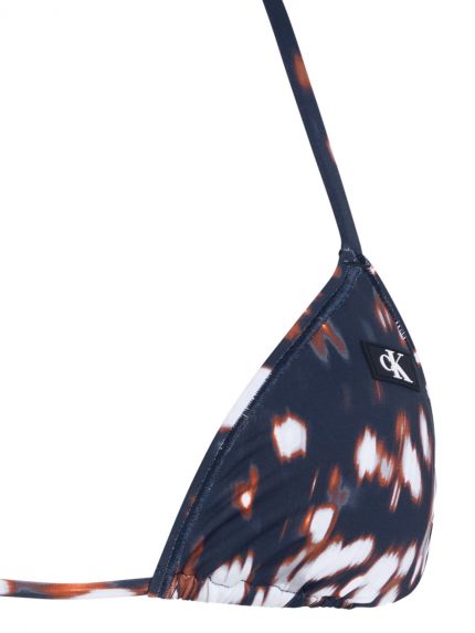 Triangle Bikini Top - CK Monogram