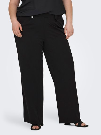 Carsania regular fit wide leg trousers