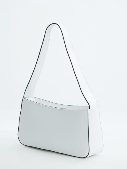 Leather shoulder bag