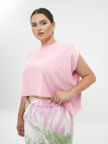 Μπλούζα t-shirt cropped