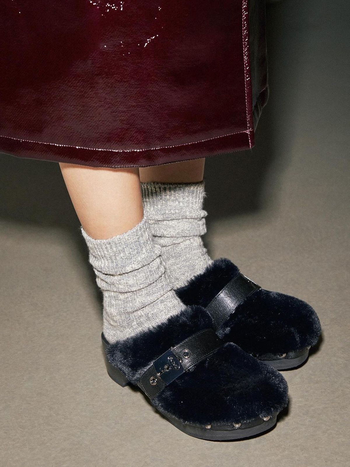 Clogs γούνινα Pescura Alaska φωτογραφία