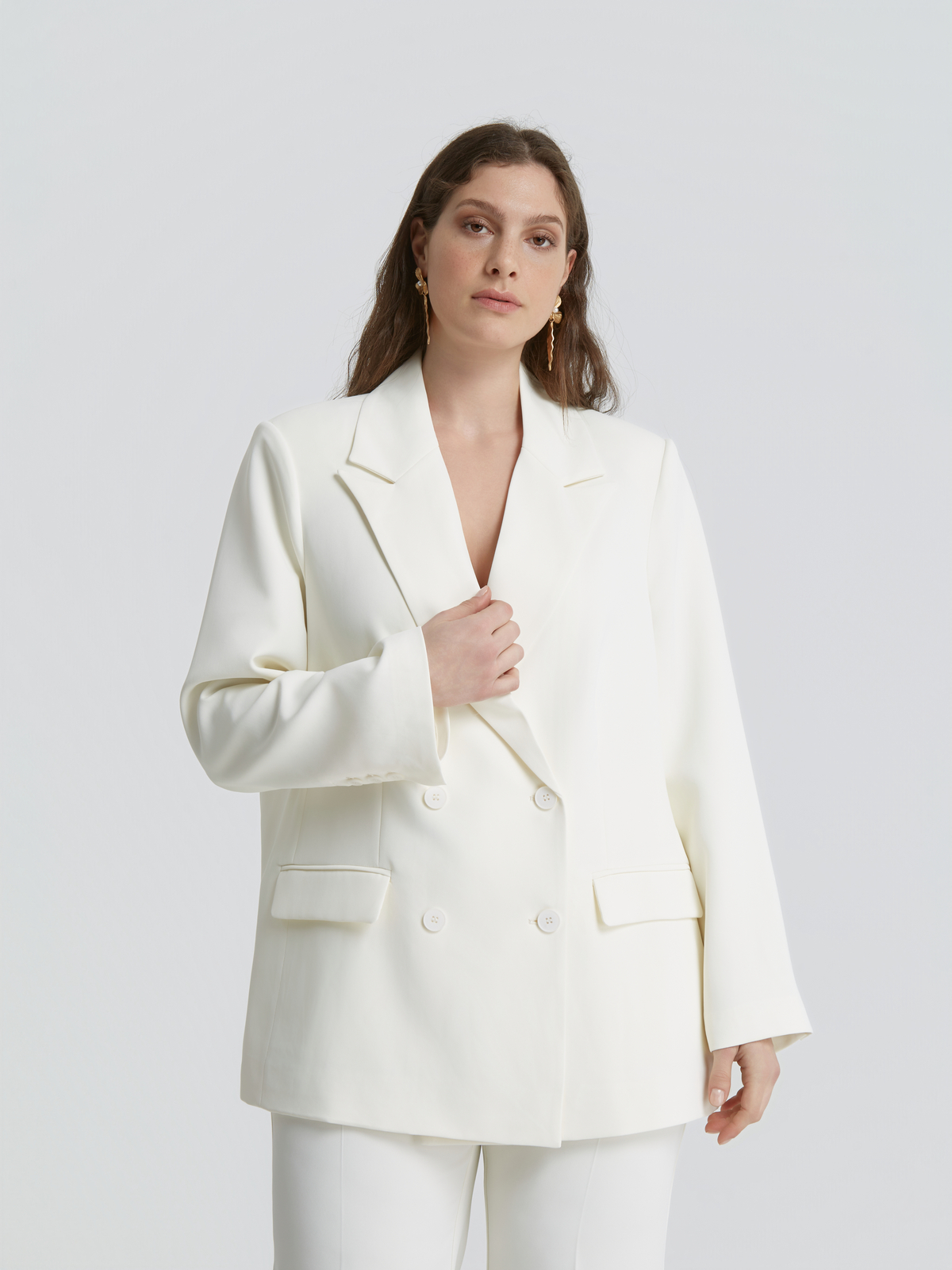 Σταυρωτό σακάκι φωτογραφία