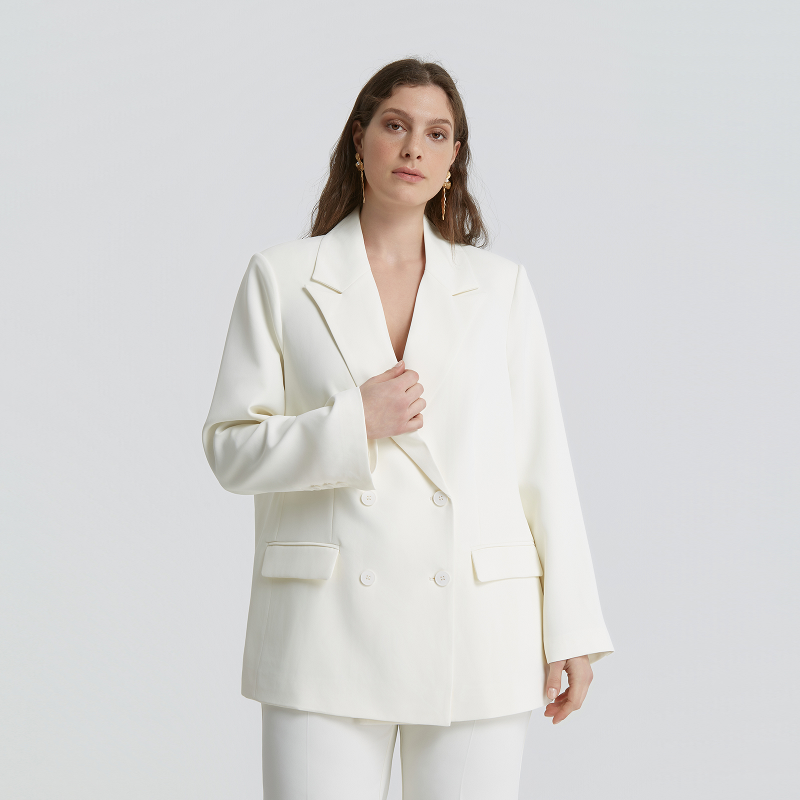 Double-breasted blazer