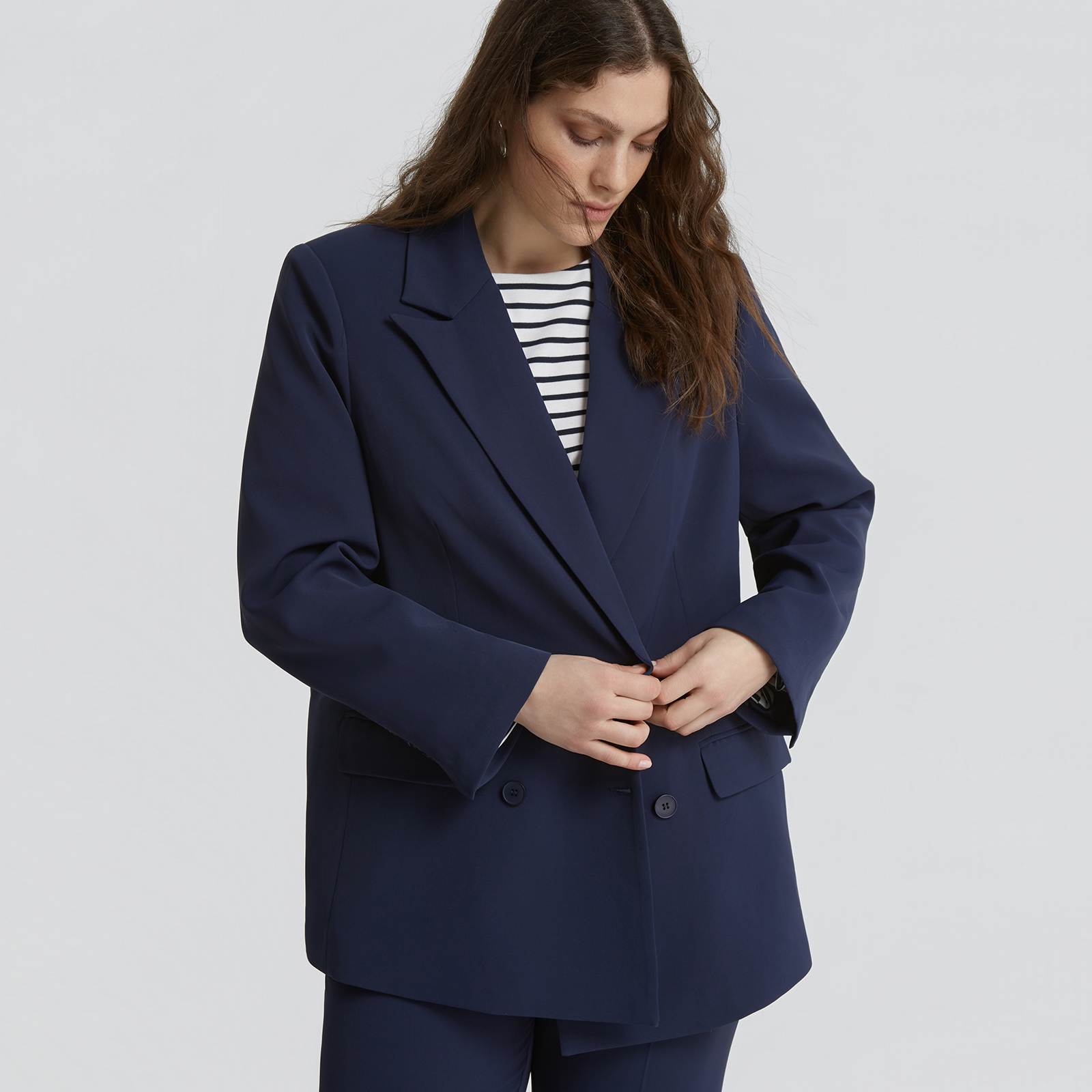 Double-breasted blazer