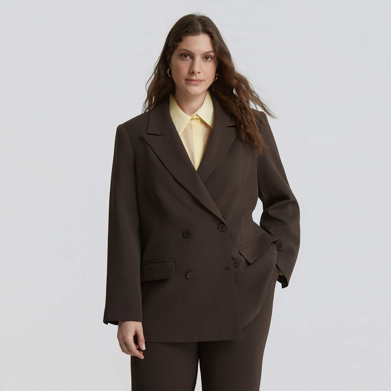 Double-breasted blazer