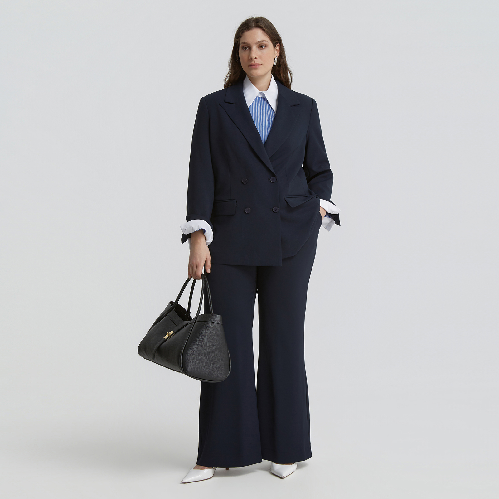 Double-breasted blazer