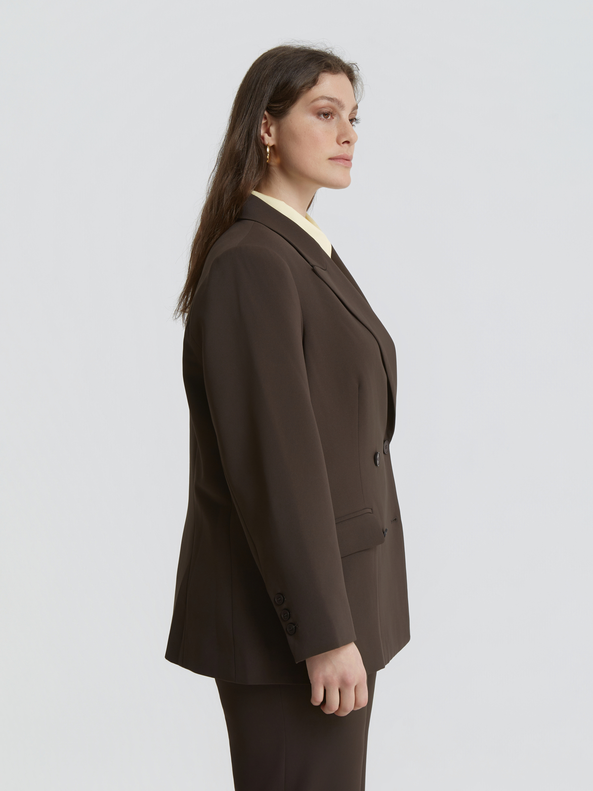 Σταυρωτό σακάκι φωτογραφία