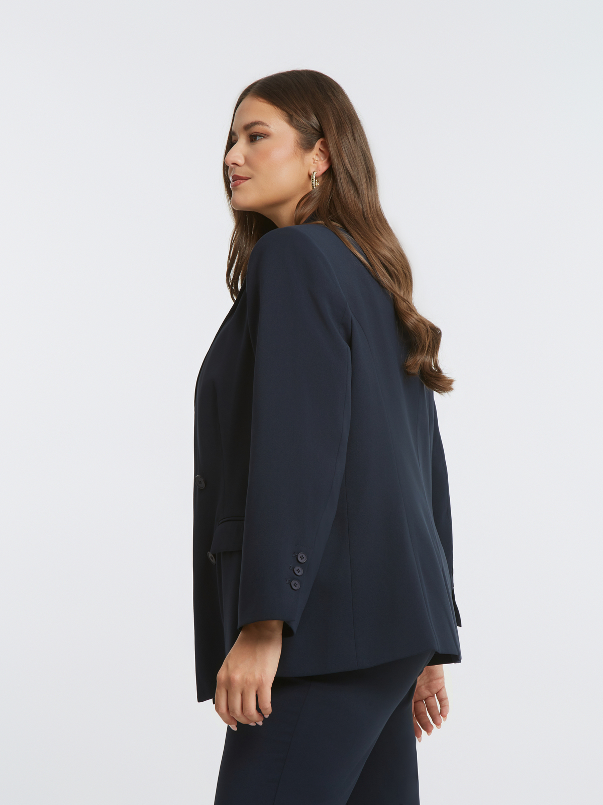 Σταυρωτό σακάκι φωτογραφία