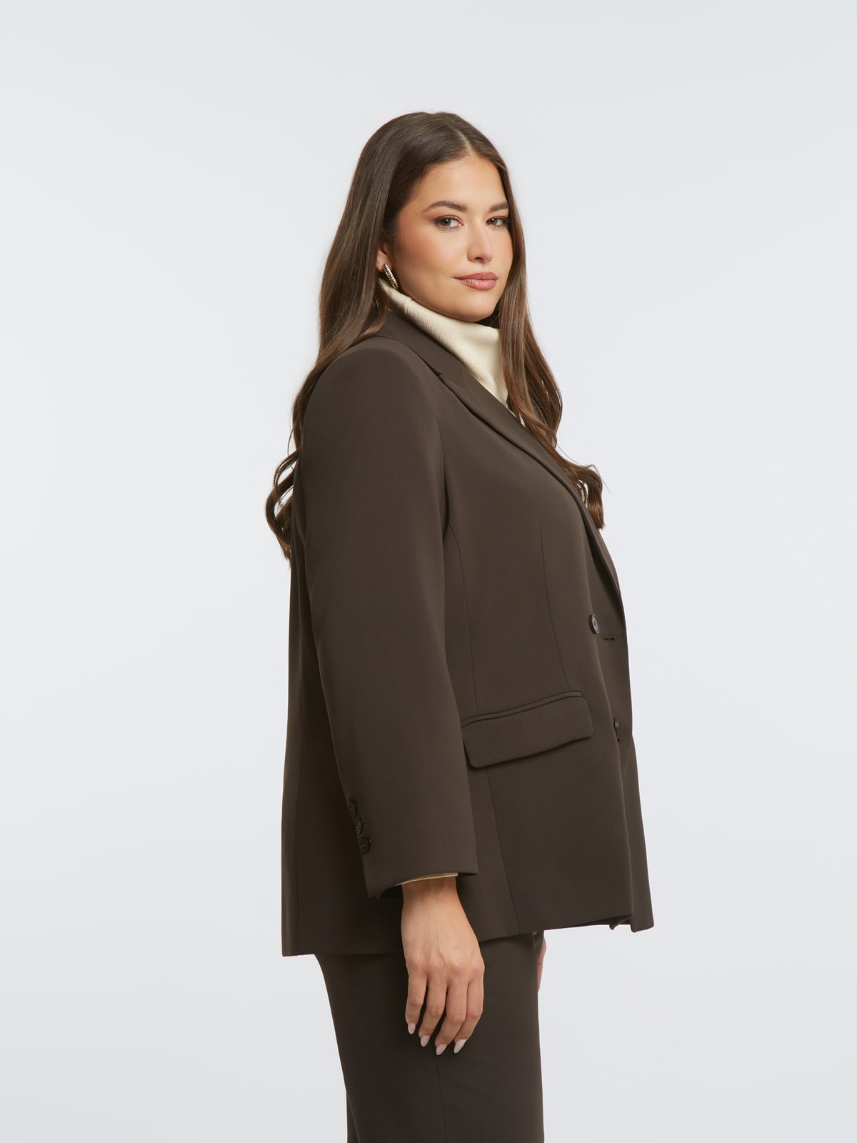 Σταυρωτό σακάκι φωτογραφία