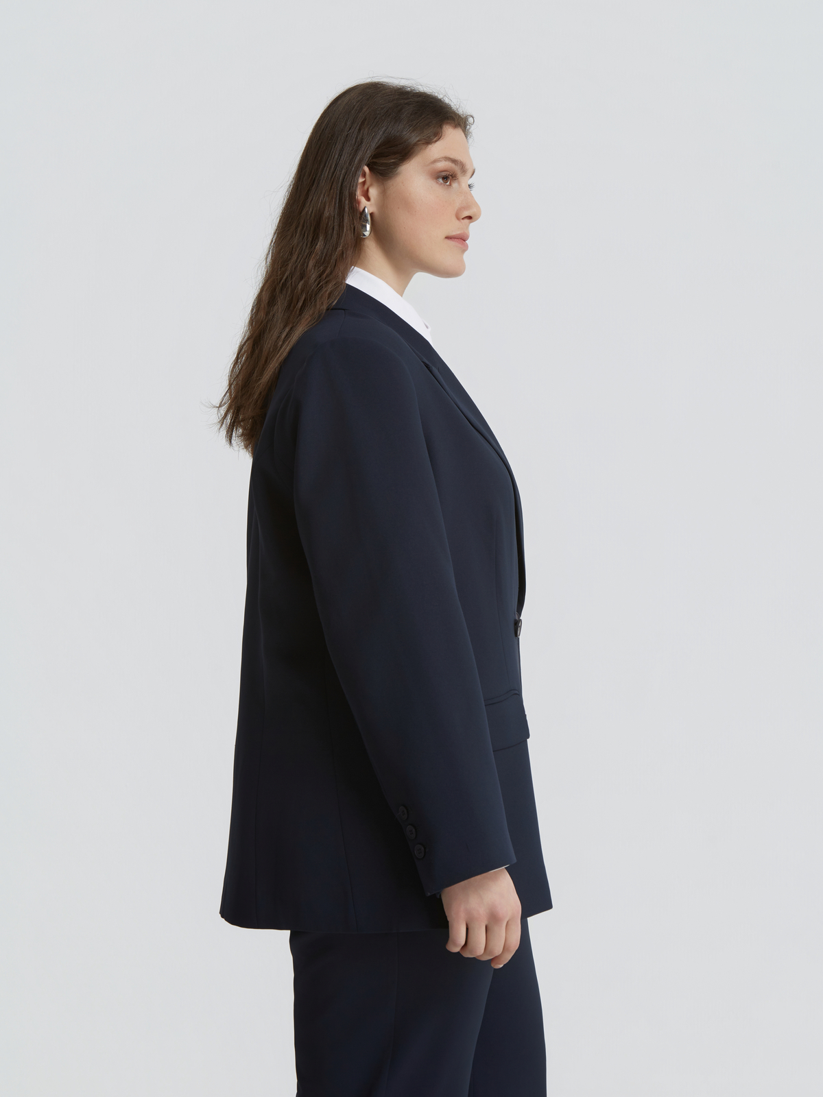 Σταυρωτό σακάκι φωτογραφία