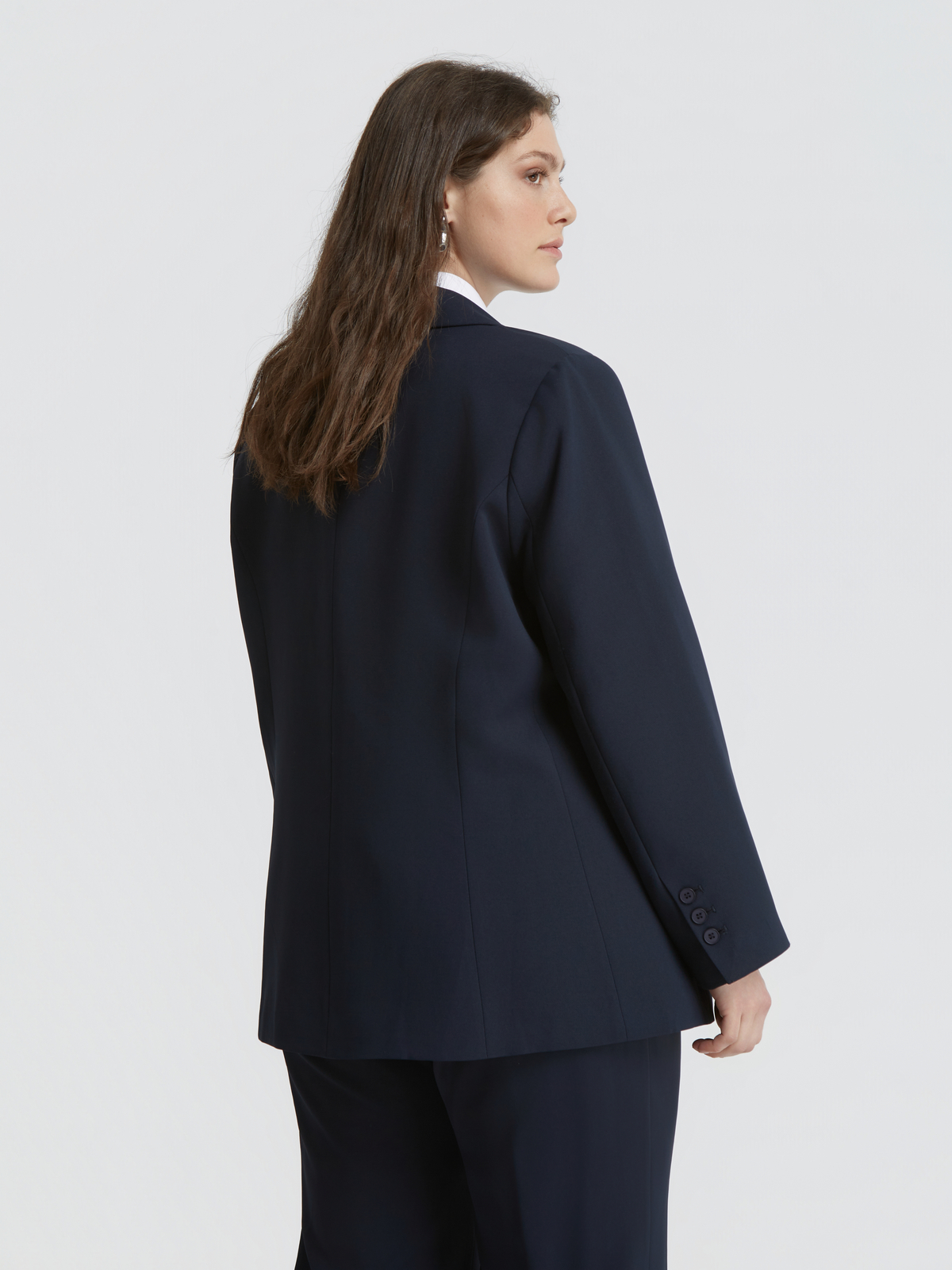 Σταυρωτό σακάκι φωτογραφία