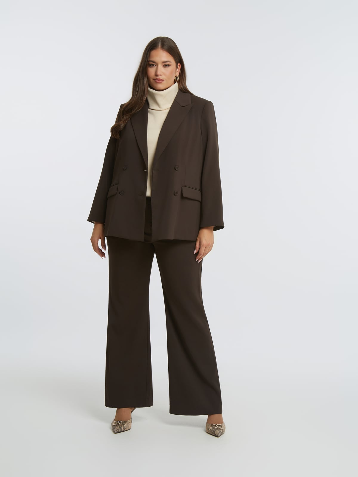 Σταυρωτό σακάκι φωτογραφία