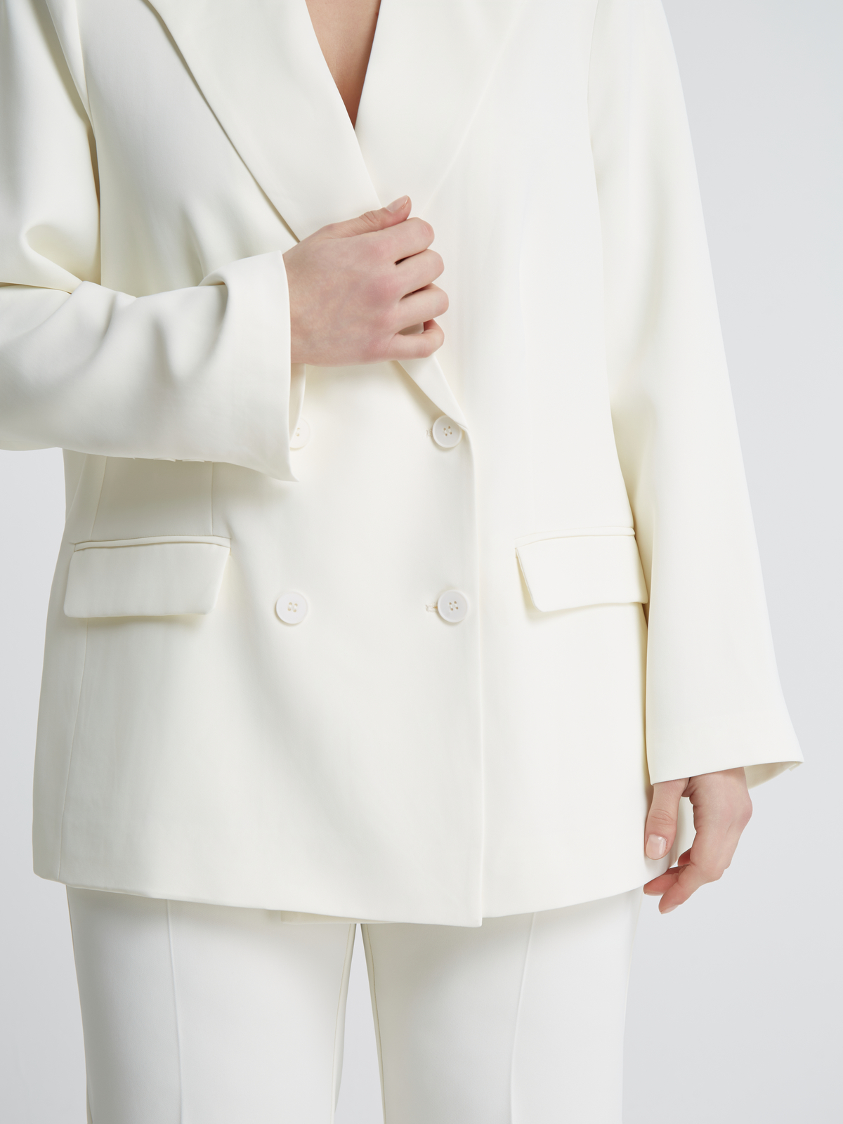 Σταυρωτό σακάκι φωτογραφία