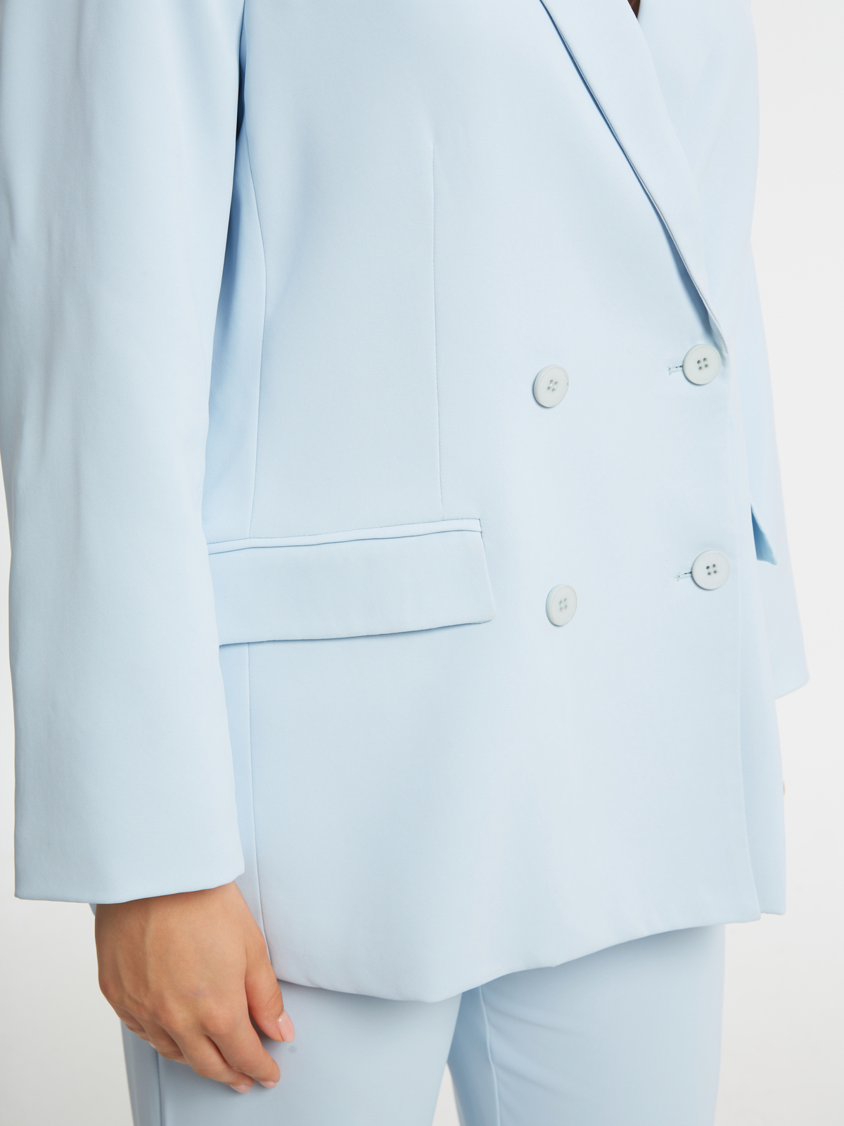 Σταυρωτό σακάκι φωτογραφία