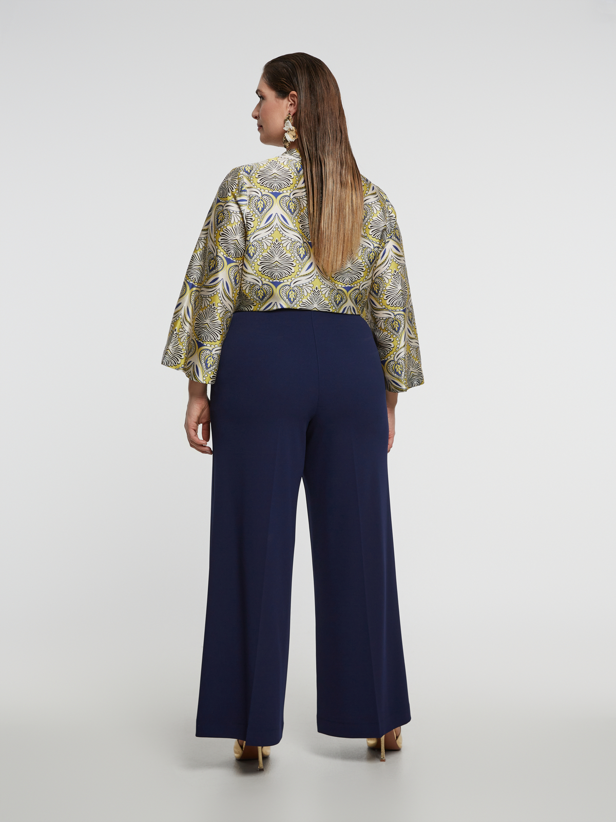 Παντελόνα Eva ψηλόμεση φωτογραφία