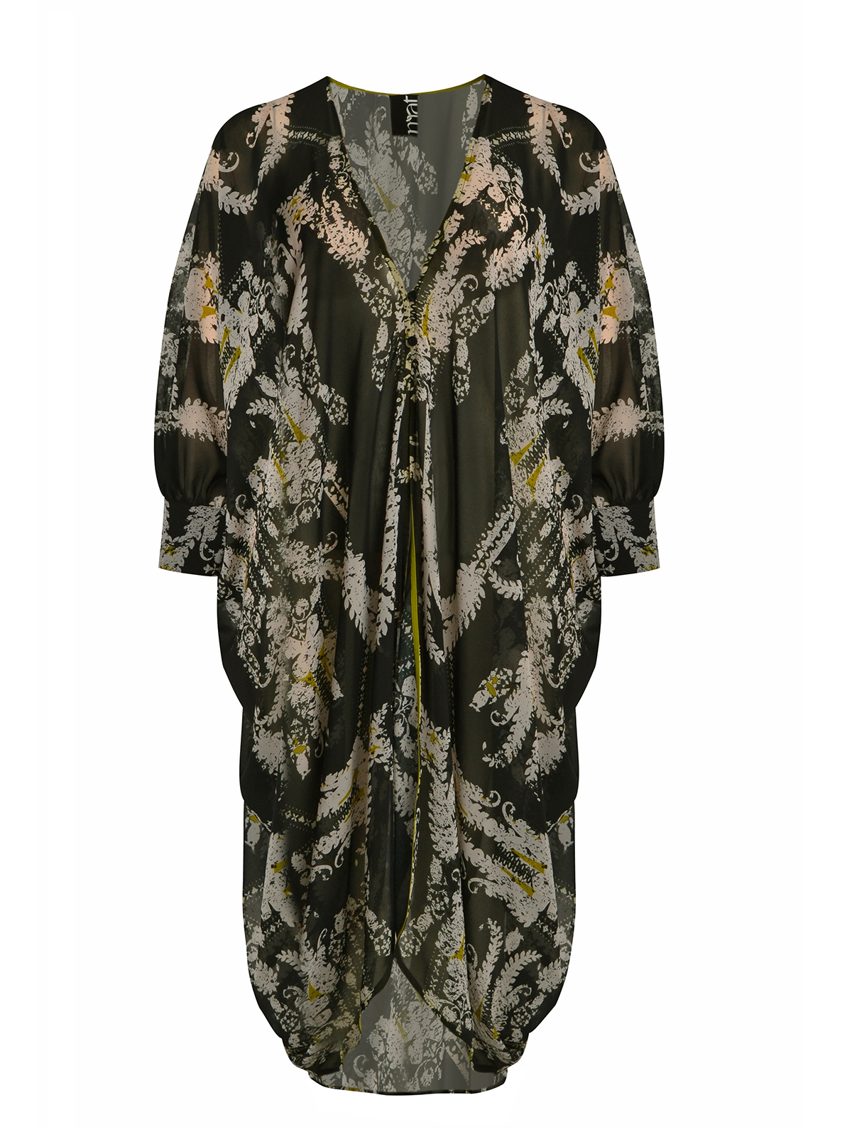 Κιμονό eco-chic με boho σχέδιο και δέσιμο φωτογραφία