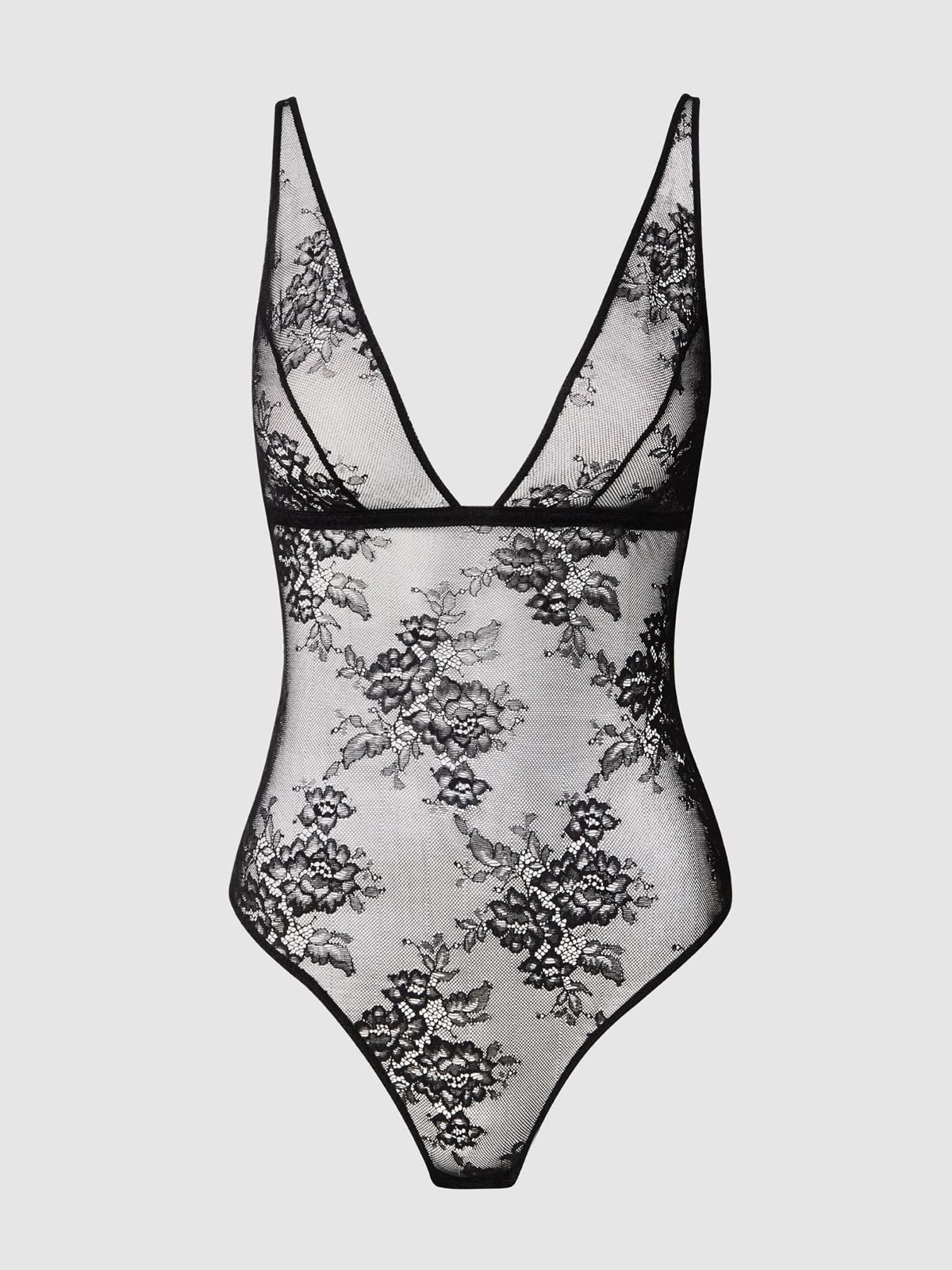 Κορμάκι δαντέλα φλοράλ φωτογραφία