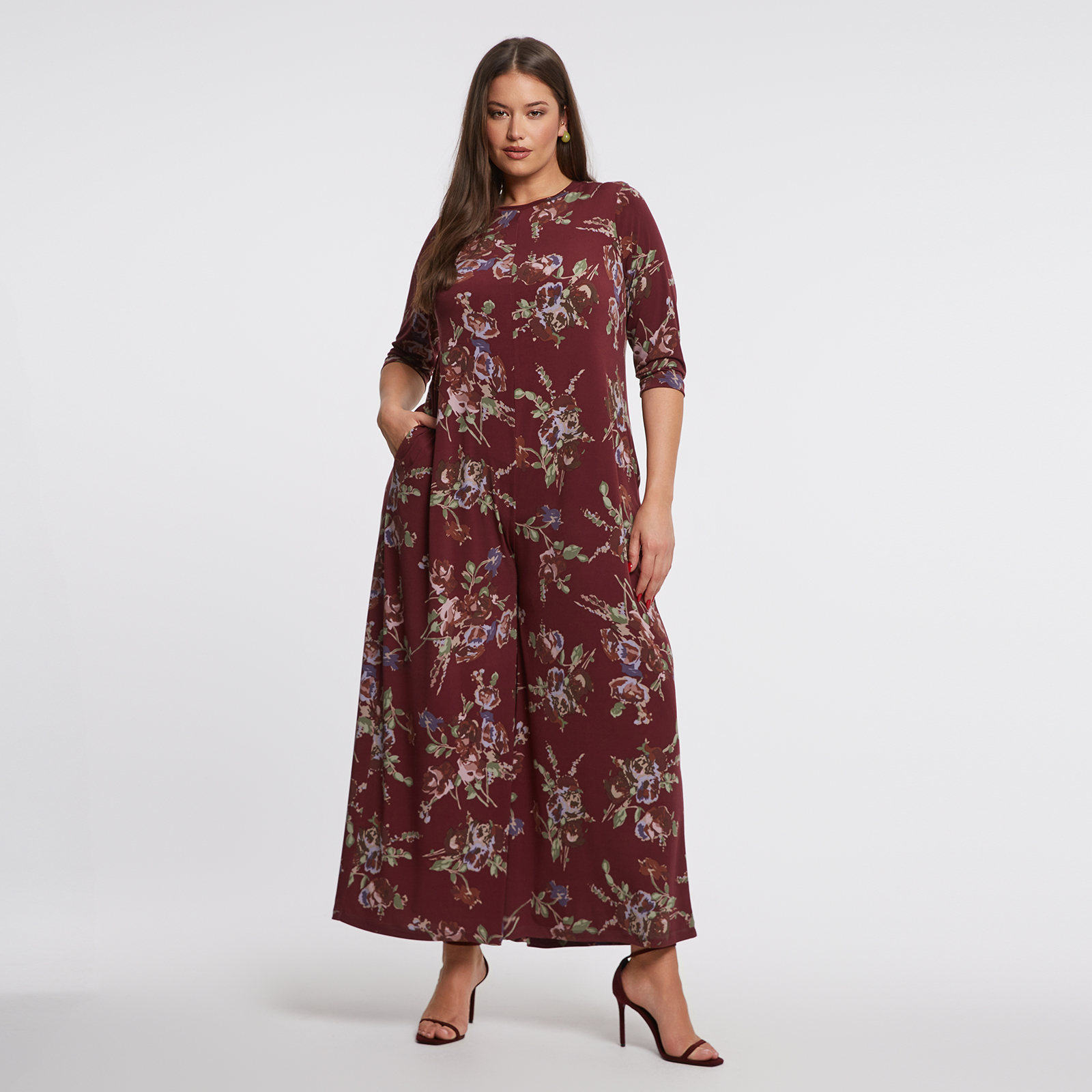 MAT FASHION Ολόσωμη φόρμα φλοράλ