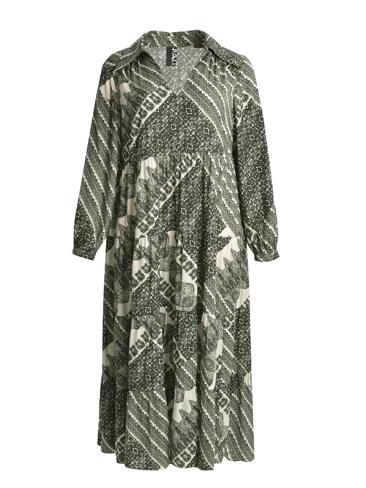 Maxi φόρεμα με εμπριμέ μοτίβο φωτογραφία