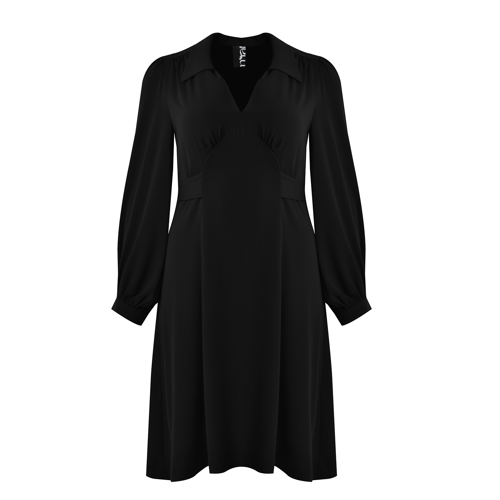 MAT FASHION Midi φόρεμα με δέσιμο στη μέση