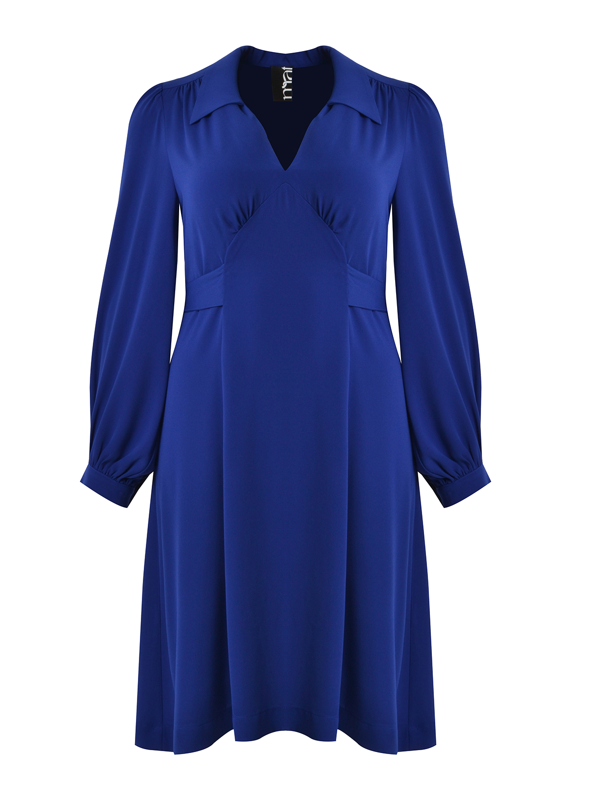 Midi φόρεμα με δέσιμο στη μέση φωτογραφία