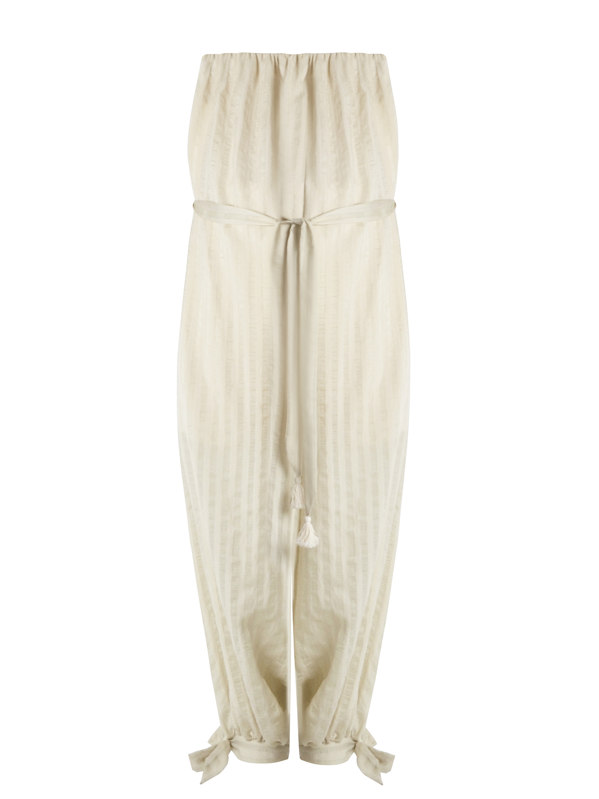 Strapless ριγέ ολόσωμη φόρμα φωτογραφία