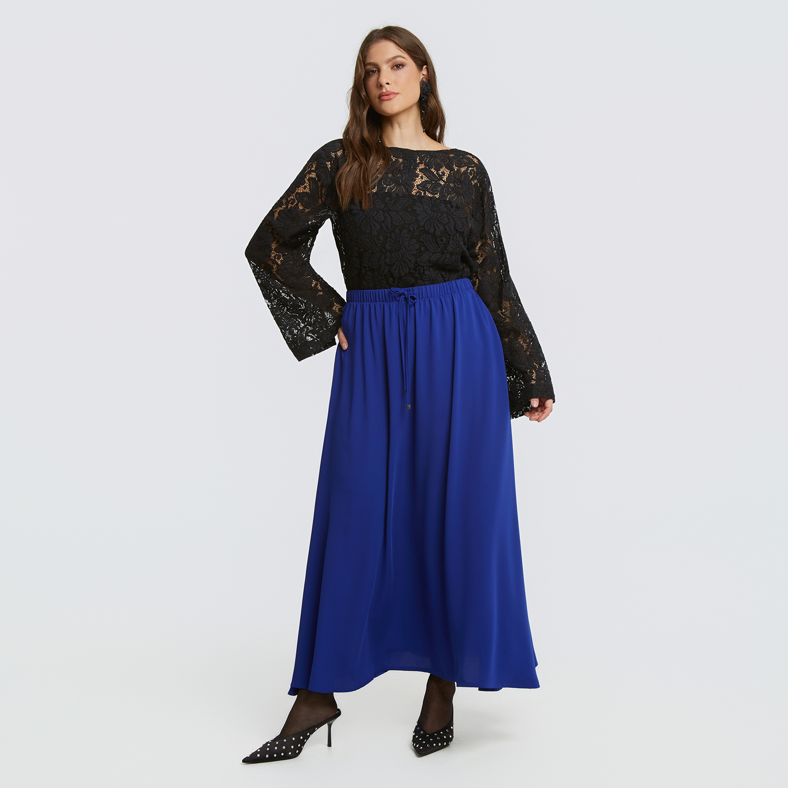 MAT FASHION Maxi φούστα σε Α-γραμμή