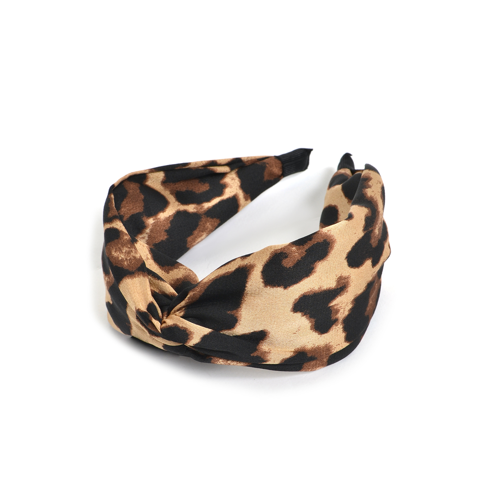 MAT FASHION Στέκα λεοπάρ με κόμπο