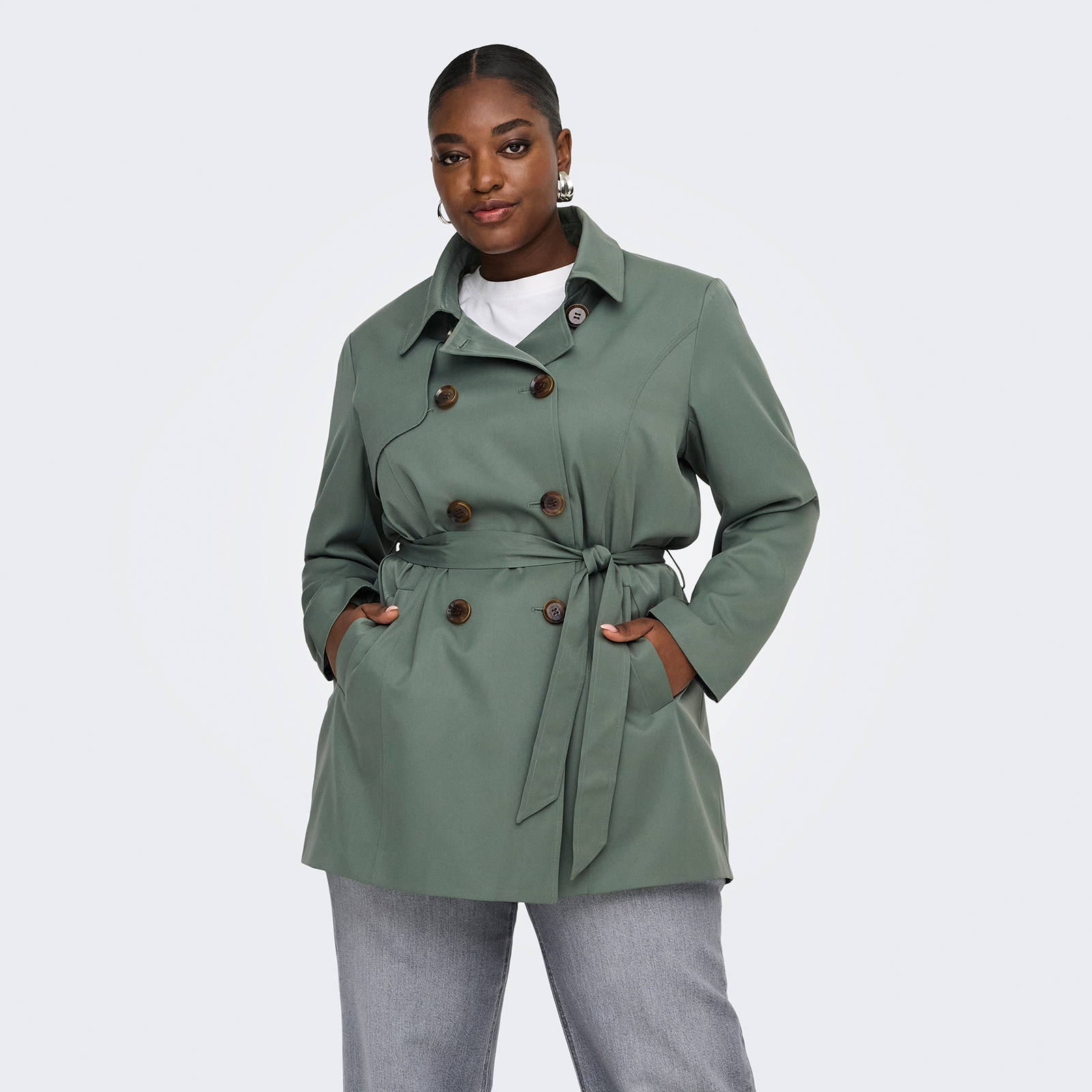 ONLY CARMAKOMA Καπαρντίνα Carvalerie