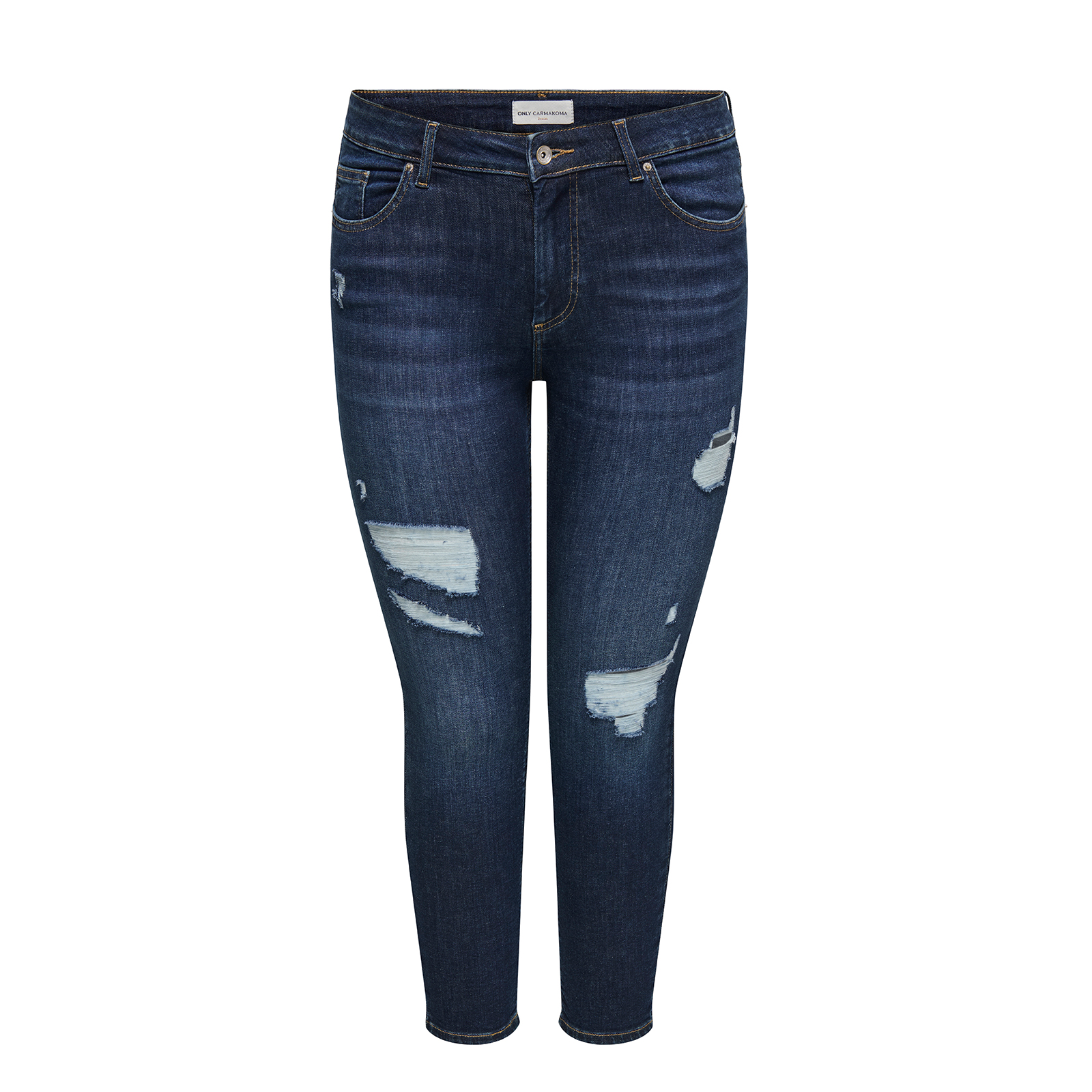 Carwilly mid waist skinny fit ankle length jeans