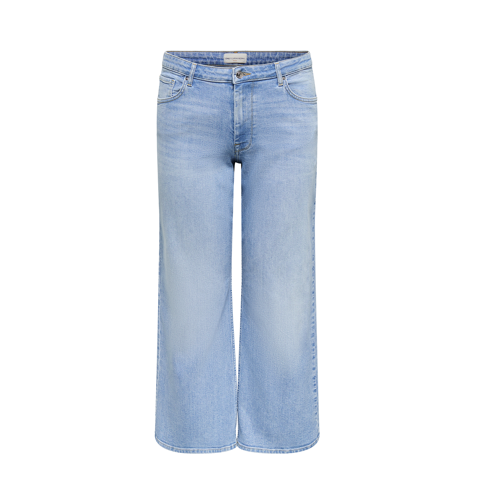 Carjulles mid waist wide leg fit jeans