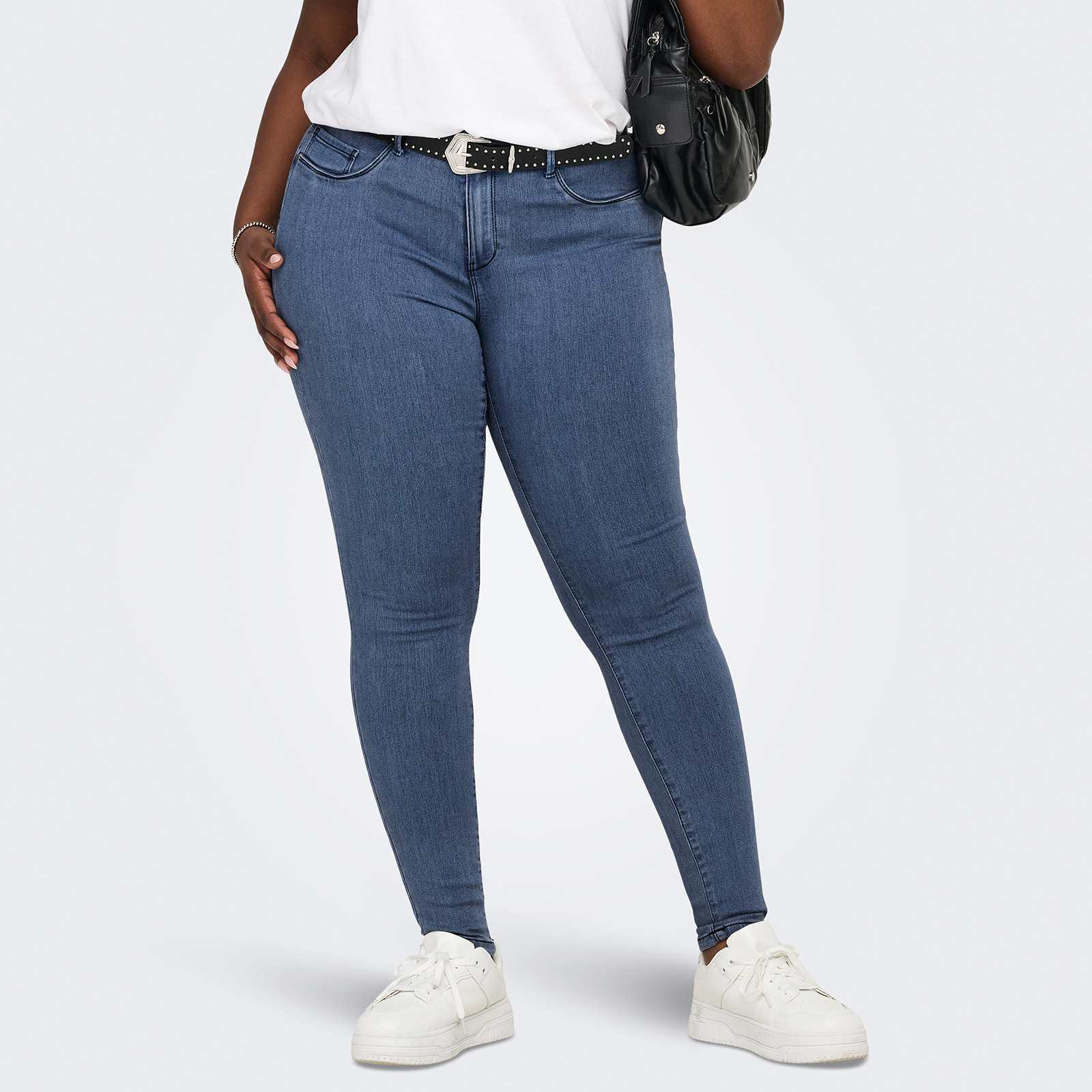 Carthunder regular waist skinny fit jeans