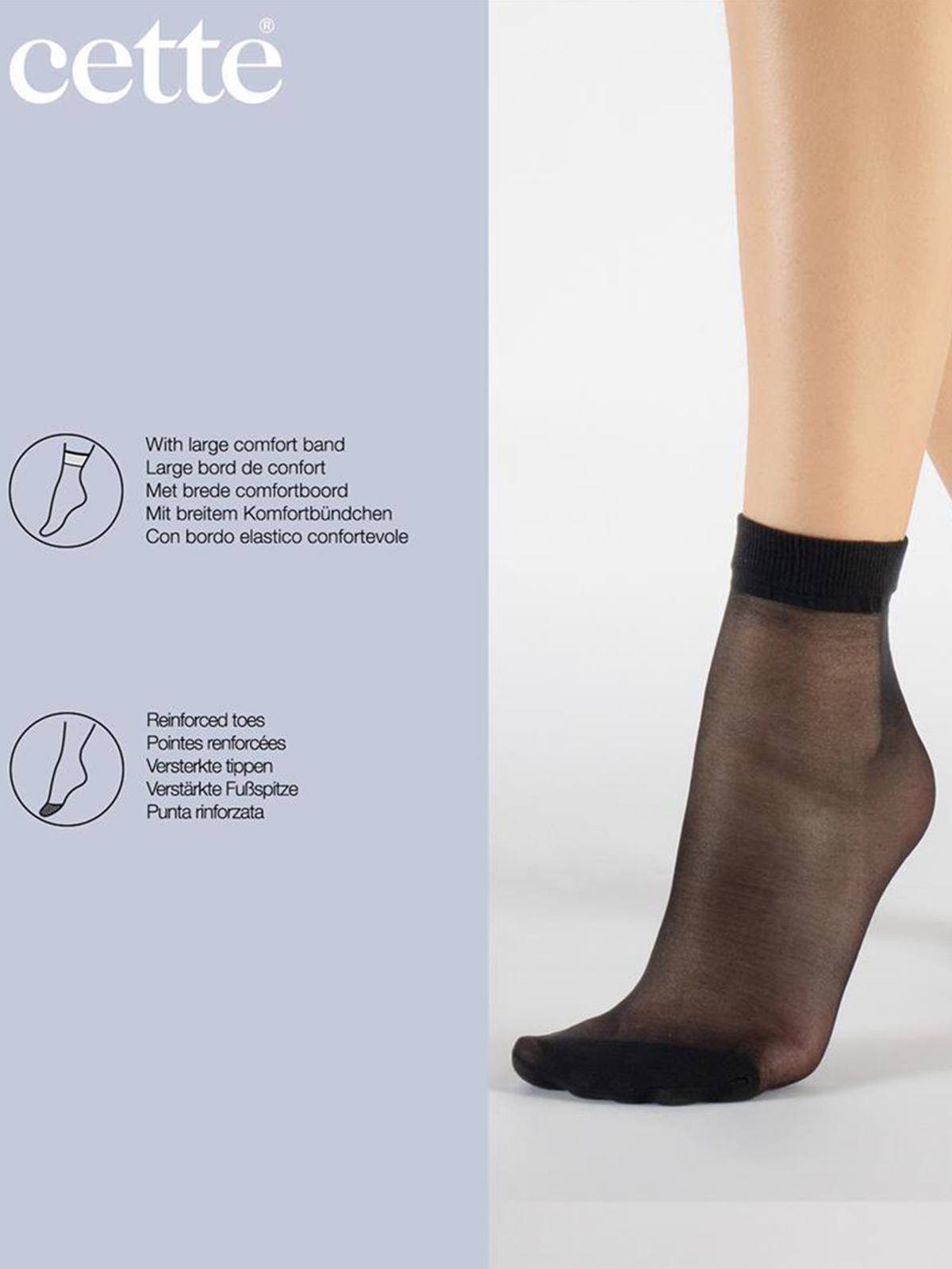 Κάλτσες Cancun μαύρες | 2 Ζευγάρια φωτογραφία