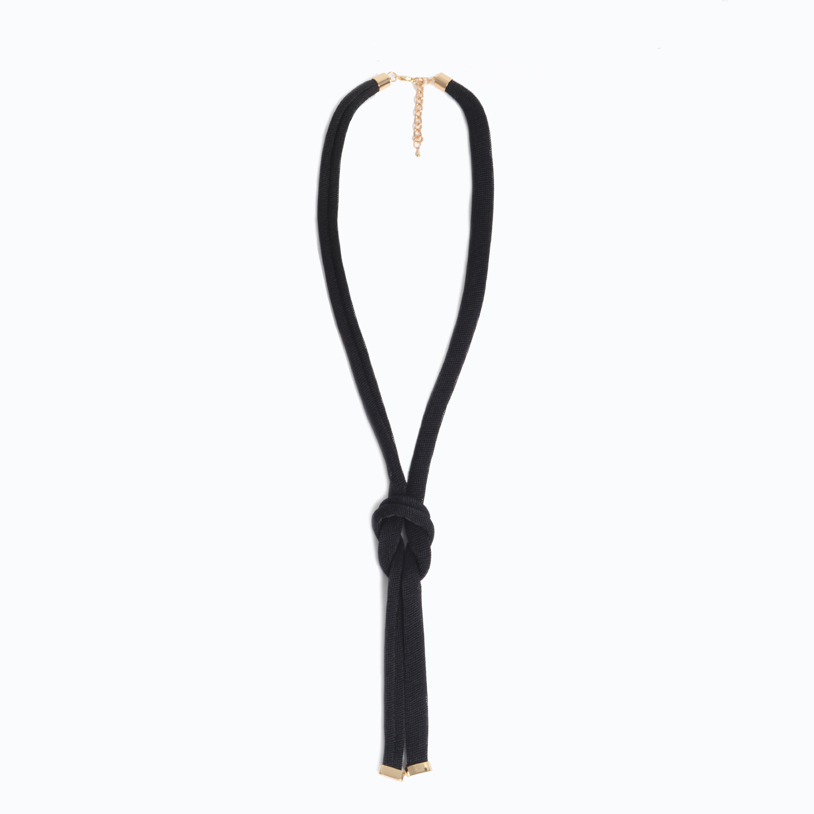 Adjustable knot necklace