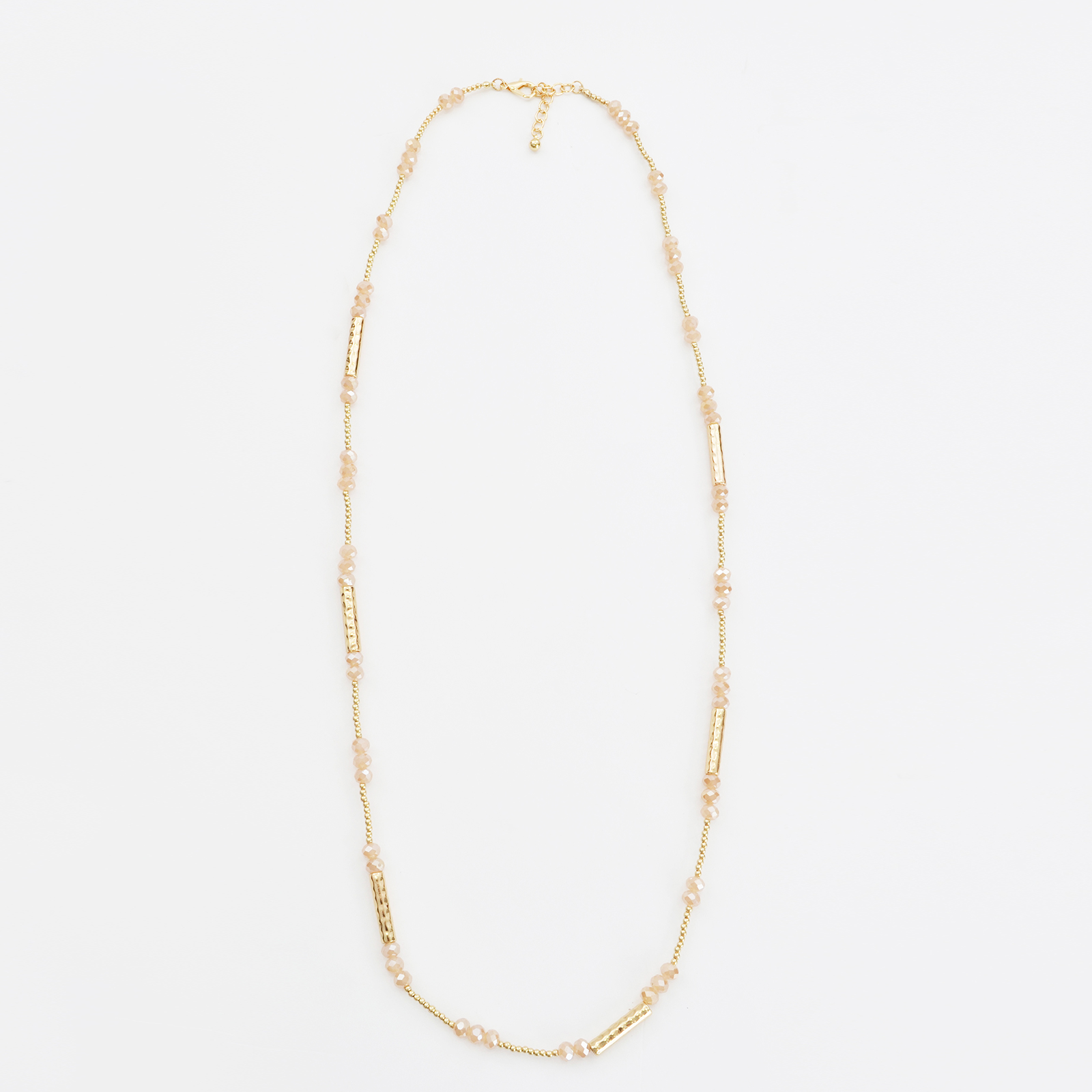 Long beaded necklace