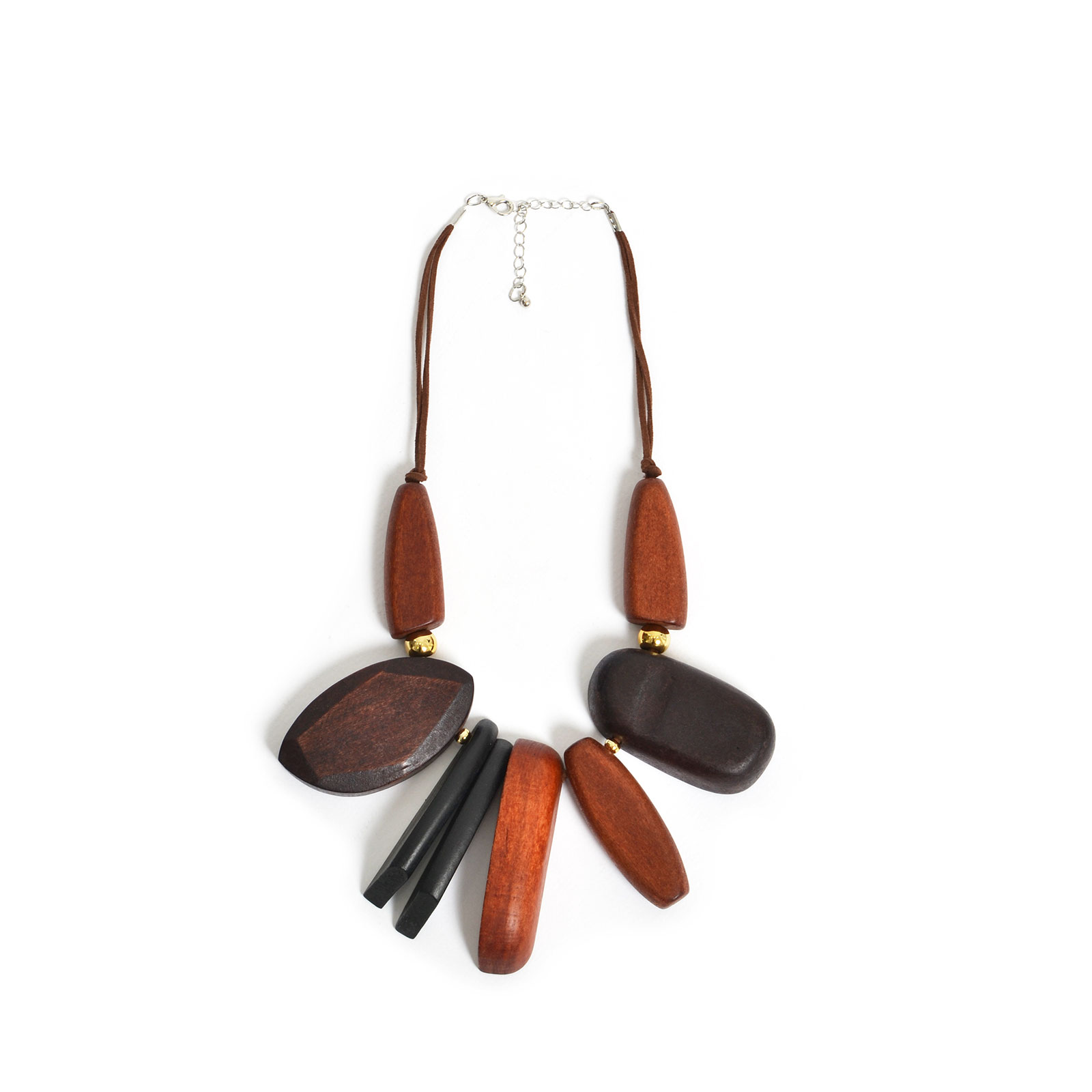 Sculptural statement necklace