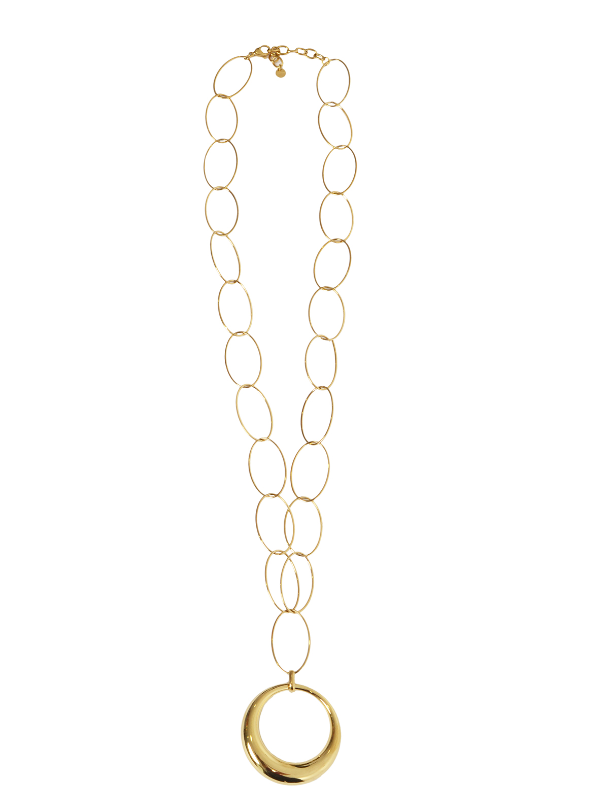 Εντυπωσιακό κολιέ με κρίκο φωτογραφία