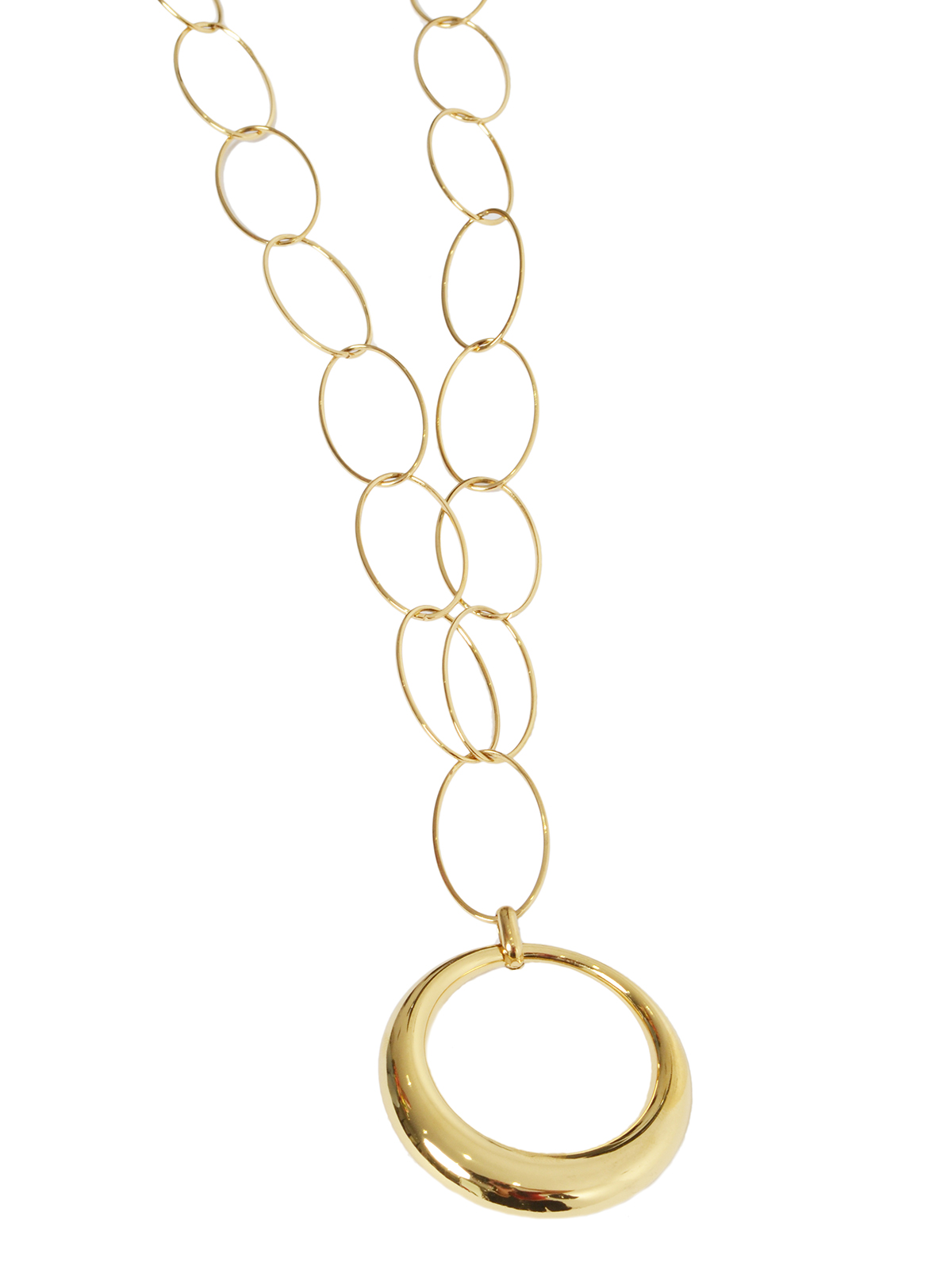 Εντυπωσιακό κολιέ με κρίκο φωτογραφία